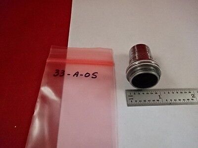 VINTAGE BAUSCH LOMB DIVISIBLE 10X OBJECTIVE MICROSCOPE OPTICS AS IS &33-A-05