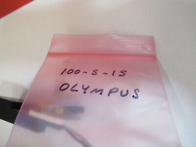 OLYMPUS JAPAN LAMP BULB HOLDER ASSEMBLY MICROSCOPE PART AS PICTURED #100-S-15