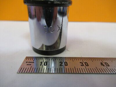 SPENCER BUFFALO STEREO 10X EYEPIECE LENS MICROSCOPE PART AS PICTURED &W3-B-10