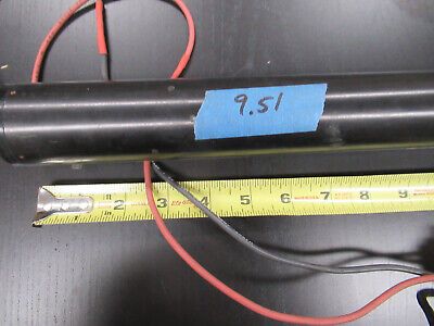 VINTAGE OPTICAL HELIUM NEON LASER HeNe  OPTICS PART WORKS AS pictured R9-A-31