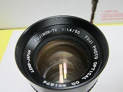 FUJINON TV LENS OPTICAL JAPAN OPTICS BIN#53-15