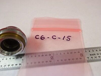 MICROSCOPE PART OBJECTIVE SPENCER 95X AO AMERICAN OPTICS AS IS B#C6-C-15