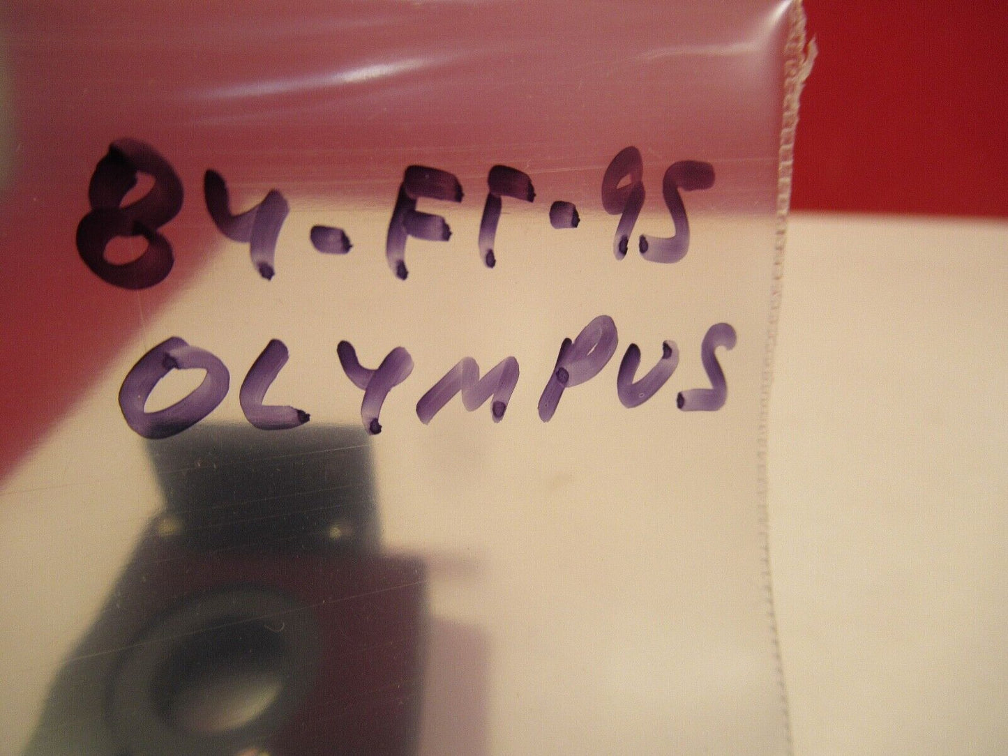 OLYMPUS MOUNTED IRIS DIAPHRAGM VANOX MICROSCOPE PART AS PICTURED &84-FT-95