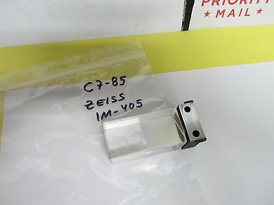 OPTICAL MICROSCOPE ZEISS IM-405 INTERNAL PRISM BEAM SPLITTER OPTICS BIN#C7-85