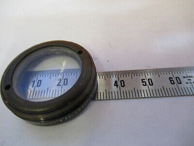 WOLLENSAK ANTIQUE LENS RAPID RECTILINIAR MICROSCOPE PART AS PICTURED &P9-A-102