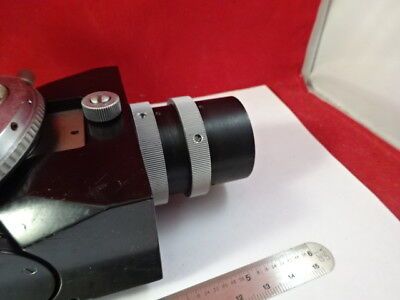 VICKERS UK MICROPLAN NOSEPIECE + OBJECTIVES OPTICS MICROSCOPE PART AS IS #93-28