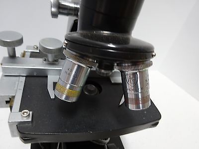 FOR PARTS SPENCER AO  BRASS MICROSCOPE AMERICAN OPTICS AS IS BIN#TD-3 vii