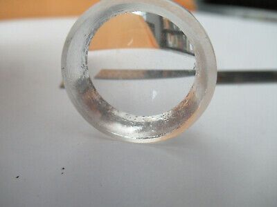 OPTICAL GLASS LENS PL-CC PLANO HIGHLY CONCAVE OPTICS AS PICTURED &F5-A-30