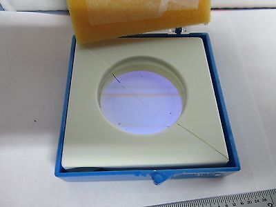 OPTICAL SPECTRA PHYSICS COATED LENS LASER OPTICS AS IS BIN#K5-42