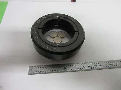 OPTICAL USAF LENS FILTER ASSEMBLY APPLICATION LASER OPTICS #R3-14