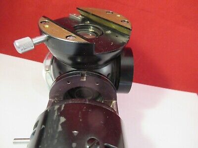 CARL ZEISS GERMANY POL VERTICAL ILLUMINATOR NOSEPIECE MICROSCOPE PART #13-35