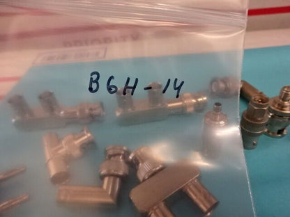 LOT BNC CONNECTOR ADAPTERS  RF MICROWAVE FREQUENCY AS PICTURED AS IS #B6H-14-1