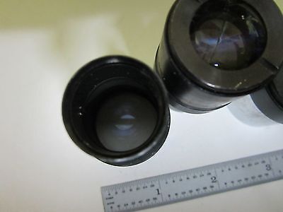 FOR PARTS MICROSCOPE EYEPIECES LOT ASSORTED OPTICS BIN#U2-B-04