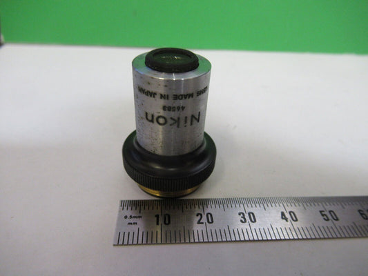 NIKON M20 FAIR OBJECTIVE LENS OPTICS MICROSCOPE PART AS PICTURED &W4-A-50