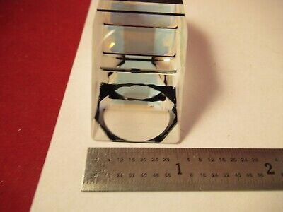 NIKON JAPAN GLASS PRISM HEAD OPTICS MICROSCOPE PART AS PICTURED &FT-6-10