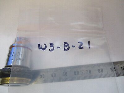 WILD HEERBRUGG SWISS FLUOTAR 100X OBJECTIVE MICROSCOPE PART AS PICTURED &W3-B-21