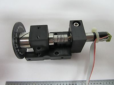 OPTICAL FIXTURE ROTATABLE  SWISS MOTOR LASER OPTICS AS IS BIN#J8-02