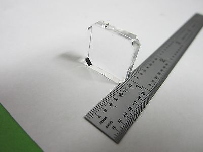 OPTICAL BK7 GLASS CHAMFERED BLOCK  PART LASER OPTICS #M3-04