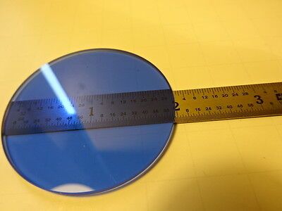 MICROSCOPE PART AO AMERICAN ROUND BLUE FILTER OPTICS AS IS B#AE-65