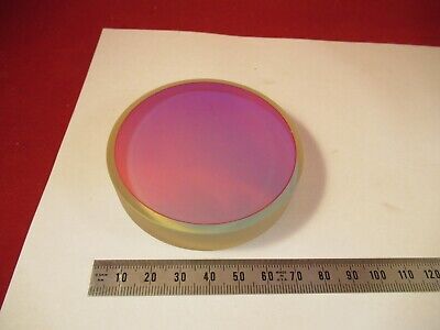 OPTICAL FLAT 1/10 WAVE COATED ZERODUR BEAM SPLITTER 3" DIAMETER OPTICS &14-A-07