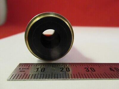 ZEISS GERMANY OBJECTIVE F 10X 460405 MICROSCOPE PART AS PICTURED &96-A-19