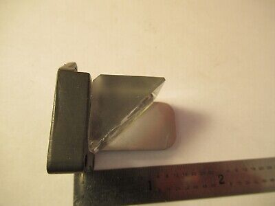 VICKERS ENGLAND MOUNTED GLASS PRISM optics MICROSCOPE PART AS PICTURED &FT-6-06