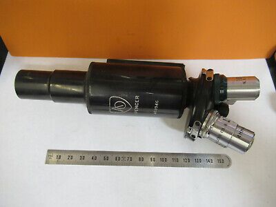 SPENCER TUBE NOSEPIECE + OBJECTIVES ANTIQUE MICROSCOPE PART AS PICTURED &P2-A-80