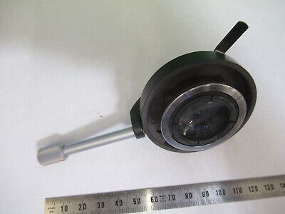 ZEISS GERMANY CONDENSER + IRIS STANDARD MICROSCOPE PART AS PICTURED &A9-B-14