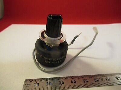 ZEISS GERMANY RHEOSTAT ILLUMINATOR SWITCH MICROSCOPE PART AS PICTURED &FT-4-50B