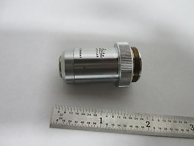 MICROSCOPE OBJECTIVE LEITZ PL 16X GERMANY OPTICS AS IS BIN#M3-89