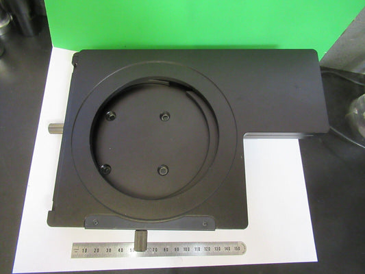 FISHER SCIENTIFIC JAPAN  XY STAGE TABLE MICROSCOPE PART AS PICTURED W5-B-121