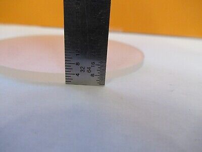 OPTICAL PLANO GLASS ROUND PLATE OPTICS AS PICTURED &3K-A-20