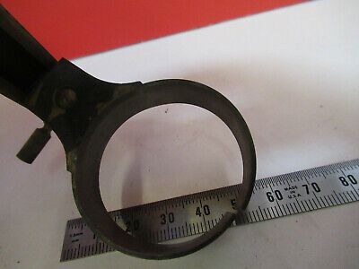 ANTIQUE BAUSCH LOMB RARE CONDENSER HOLDER MICROSCOPE PART AS PICTURED #vB7-A-22