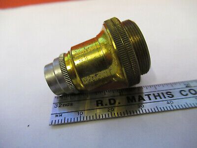 ANTIQUE SEIBERT WETZLAR OBJECTIVE  "3" MICROSCOPE PART AS PICTURED &8z-a-108