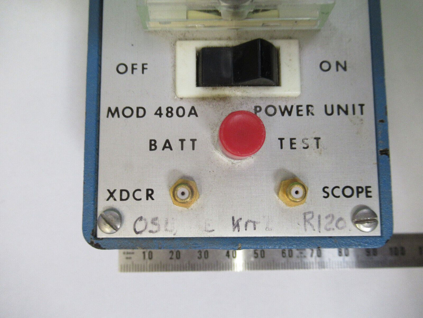 PCB PIEZOTRONICS ICP POWER SUPPLY 480A for ACCELEROMETER AS PICTURED &R4-A-01