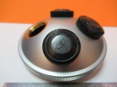 OLYMPUS JAPAN NOSEPIECE QUADRUPLE OPTICS MICROSCOPE PART AS PICTURE &W8-A-65