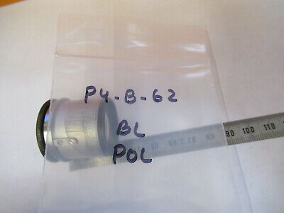 ANTIQUE BAUSCH LOMB POL EYEPIECE 10X OPTICS MICROSCOPE PART AS PICTURED #P4-B-62