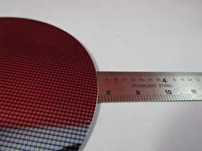 COLLECTABLE 3" DIAMETER SILICON WAFER + COMPONENTS for OPTICS AS IS &AV-A-11