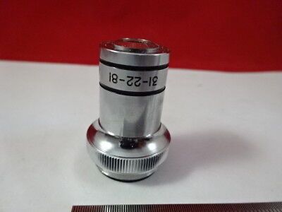 CAMBRIDGE INSTRUMENTS LENS 10X OBJECTIVE 312281 OPTICS MICROSCOPE PART #5-A-74