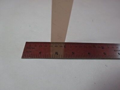 OPTICAL FUSED SILICA GLASS THICK PLATE OPTICS AS IS #91-103