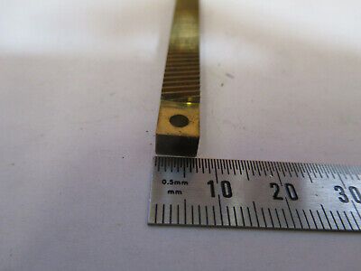 WILD HEERBRUGG SWISS M20 BRASS GEAR STAGE MICROSCOPE PART AS PICTURED P3-A-39