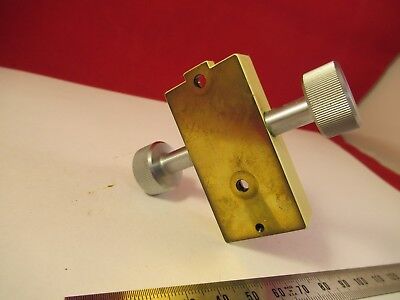 WILD SWISS M11 BRASS MICROMETER ASSEMBLY MICROSCOPE PART AS PICTURED &FT-4-114