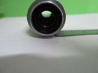 MICROSCOPE PART OBJECTIVE LEITZ 100X PURPLE ?? OPTICS AS IS S9-36