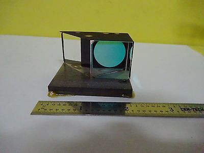 MICROSCOPE PART LEITZ GERMANY MOUNTED PRISM OPTICS AS IS BIN#W6-12