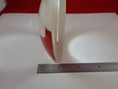 OPTICAL LARGE CONVEX + HIGHLY CONCAVE LENS LASER OPTICS AS IS BIN#L2-B-01