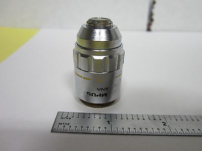 MICROSCOPE PART OBJECTIVE OLYMPUS JAPAN MDPLAN 10X OPTICS BIN#H6-08