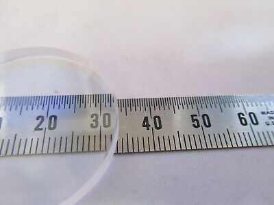 OPTICAL FUSED SILICA FLAT LENS OPTICS AS PICTURED &P6-A-73