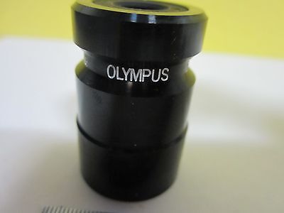 MICROSCOPE PART OBJECTIVE OLYMPUS JAPAN LENS 67.43 mm OPTICS AS IS BIN#U4-10