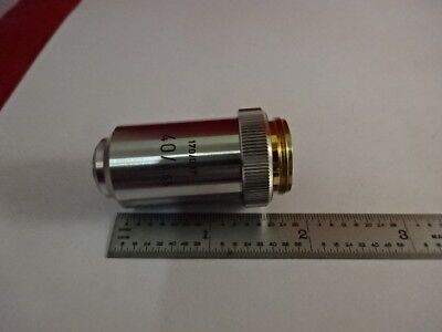 LEITZ GERMANY OBJECTIVE 40X 170/.17 OPTICAL MICROSCOPE PART OPTICS AS IS &2-A-11