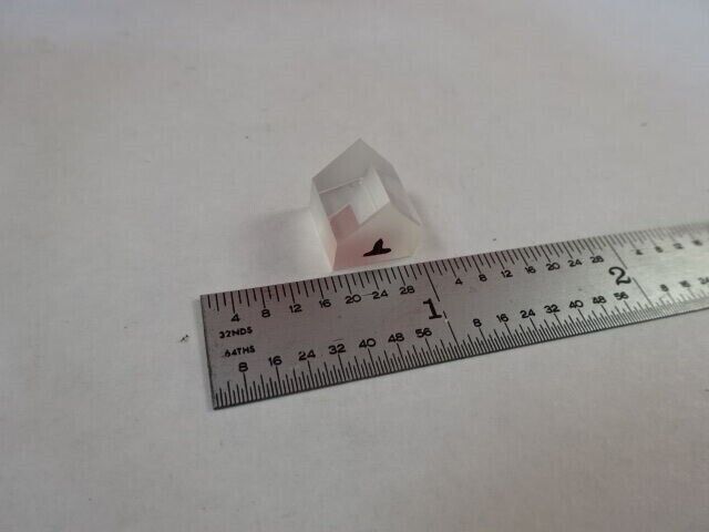 MINI GLASS PRISM LASER OPTICAL OPTICS PART AS PICTURED &Z7-30